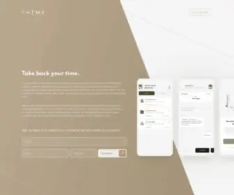 Thethymeapp.com(Thyme) Screenshot