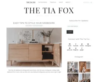 Thetiafox.com(The Tia Fox) Screenshot