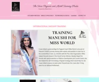 Thetiara.net(Pageant Training in India by The Tiara) Screenshot