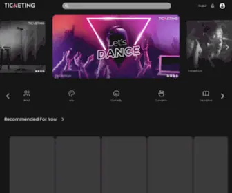Theticketing.in(Ticketing) Screenshot
