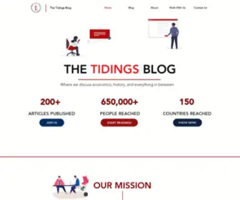 Thetidingsblog.com(Tidings) Screenshot