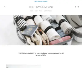 Thetidycompany.com(TIDY SNAP) Screenshot