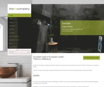 Thetilecompany.co.nz(Quality Tile Importers) Screenshot