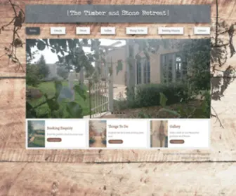 Thetimberandstoneretreat.com.au(The house) Screenshot