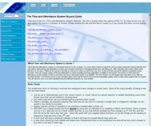 Thetimedirectory.co.uk(thetimedirectory) Screenshot