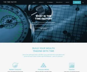 Thetimefactor.com(WD Gann) Screenshot
