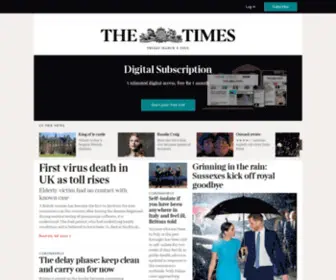 Thetimesbrief.co.uk(The Times & The Sunday Times) Screenshot