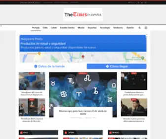 Thetimesespanol.us(The Times en Español) Screenshot