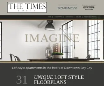 Thetimeslofts.com(Times Lofts) Screenshot