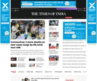 Thetimesofindia.com(Top News in India) Screenshot