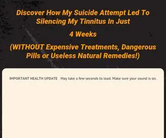 Thetinnitusfreesystem.com(The Tinnitus Free System) Screenshot