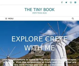 Thetinybook.com(Crete Travel Blog) Screenshot
