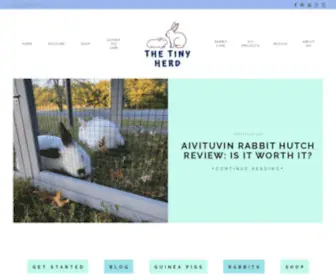 Thetinyherd.com(The Tiny Herd Home) Screenshot