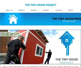 Thetinyhouse.org(The Tiny House Project) Screenshot