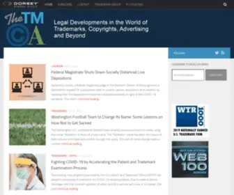 Thetmca.com(Legal Developments in the World of Trademarks) Screenshot