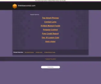 Thetobacconist.com(Thetobacconist) Screenshot