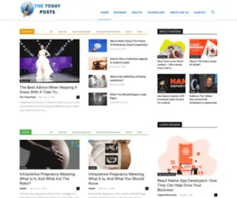 Thetodayposts.com(The Today Posts) Screenshot