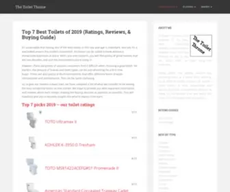 Thetoiletthrone.com(& Buying Guide)) Screenshot