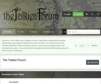 Thetolkienforum.com(The Tolkien Forum) Screenshot