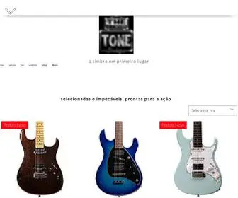 Thetoneboutique.com.br(Guitarras) Screenshot