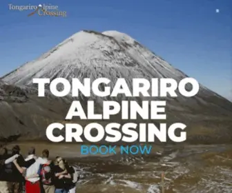 Thetongarirocrossing.com(The Tongariro Alpine Crossing) Screenshot