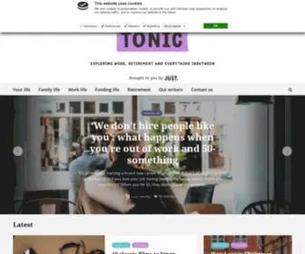 Thetonic.co.uk(The Tonic) Screenshot
