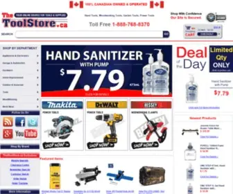 ThetoolStore.ca(The Tool Store Canada) Screenshot