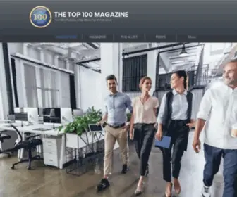 Thetop100Magazine.com(The Top 100 Magazine) Screenshot