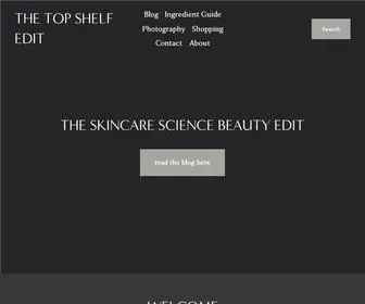 Thetopshelfedit.com(The Top Shelf Edit) Screenshot