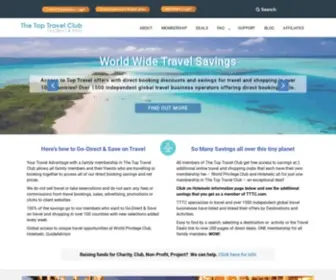 Thetoptravelclub.com(Toptravel) Screenshot