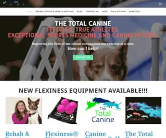 Thetotalcanine.com(Thetotalcanine) Screenshot