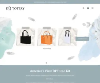 Thetotery.com(DIY tote bag) Screenshot