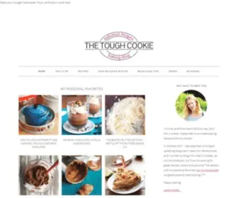 Thetoughcookie.com(Front Page) Screenshot