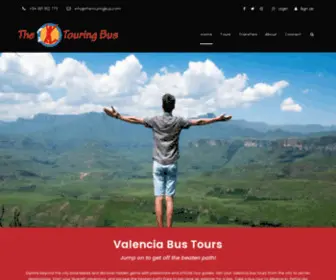 Thetouringbus.com(Valencia Bus Tours) Screenshot