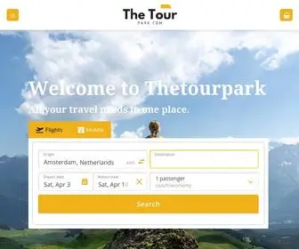 Thetourpark.com(All your travel needs in one place) Screenshot