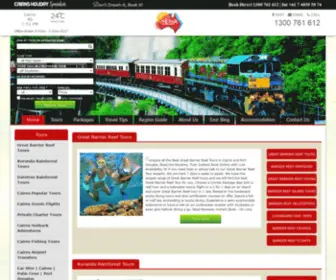 Thetourspecialists.com(Cairns Tours) Screenshot