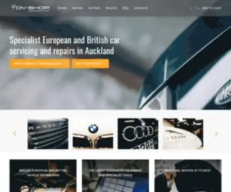 Thetoyshop.co.nz(British & European Car Servicing in Auckland) Screenshot