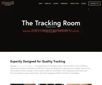 Thetrackingroomstudio.com(The Tracking Room) Screenshot