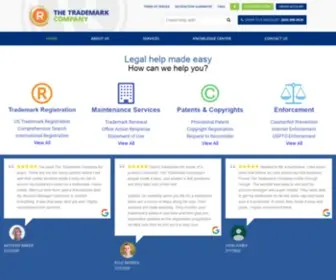 Thetrademarkcompany.com(Federal Trademark Filing & Registration Applications) Screenshot