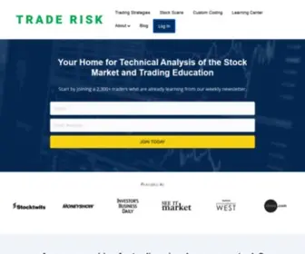Thetraderisk.com(The Trade Risk) Screenshot