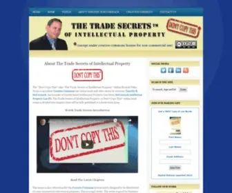 Thetradesecretsofintellectualproperty.com(The Trade Secrets of Intellectual Property) Screenshot