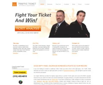 Thetrafficticketattorneys.com(Traffic Ticket Attorneys) Screenshot