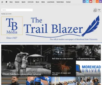 Thetrailblazeronline.net(The trail blazer) Screenshot