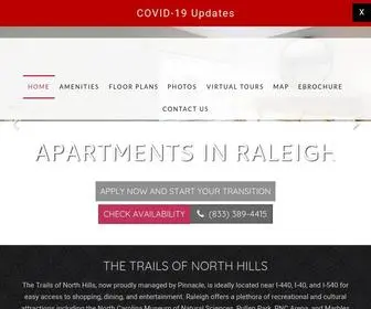 Thetrailsofnorthhills.com(The Trails of North Hills) Screenshot