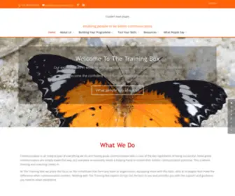 Thetrainingbox.eu.com(The Training Box) Screenshot