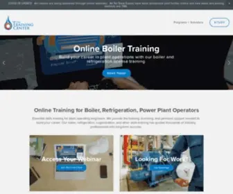 Thetrainingcenter.com(The Training Center) Screenshot