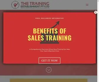 Thetrainingestablishment.com.au(The Training Establishment) Screenshot