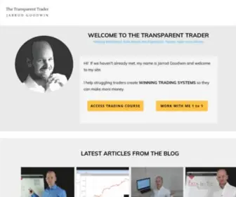 Thetransparenttrader.com(Thetransparenttrader) Screenshot