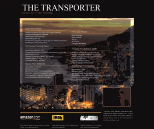 Thetransportermovie.net Screenshot