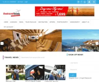 Thetravelboss.com(Online Travel Magazine Dubai UAE) Screenshot